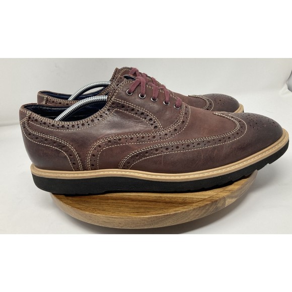 Cole Haan Shoes Cole Haan Wing Tip Oxford Oxblood C1823 Men Shoes
